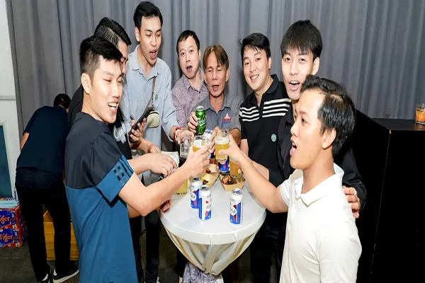 tiệc công ty tại Đông Hà