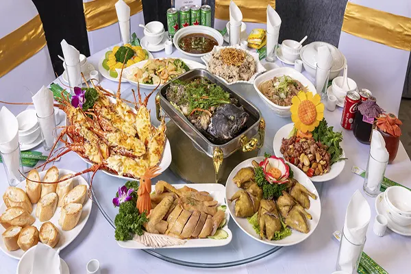 tiệc đặc sản rừng tại Đông Hà