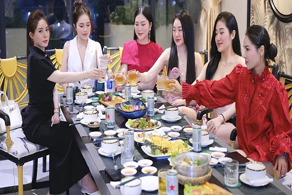 tiệc nhóm tại Đông Hà