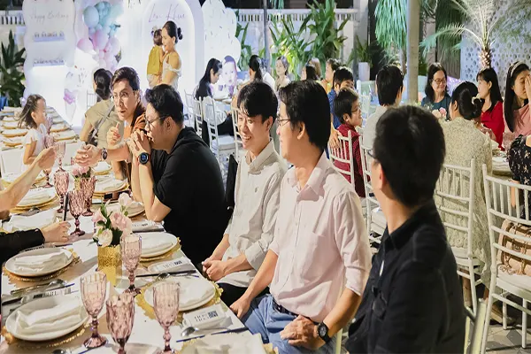 tổ chức tiệc cho tập thể tại Đông Hà