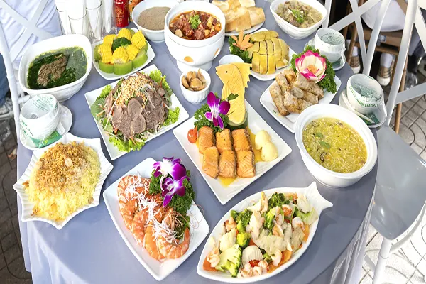 tổ chức tiệc đặc sản rừng tại Đông Hà