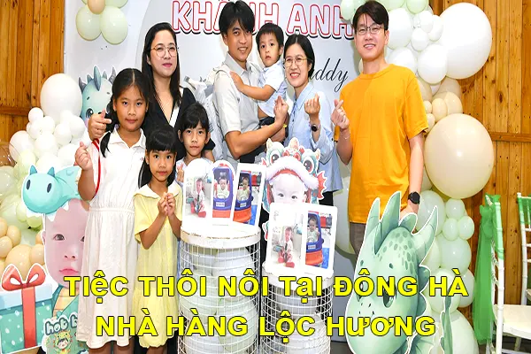 tổ chức tiệc thôi nôi tại Đông Hà