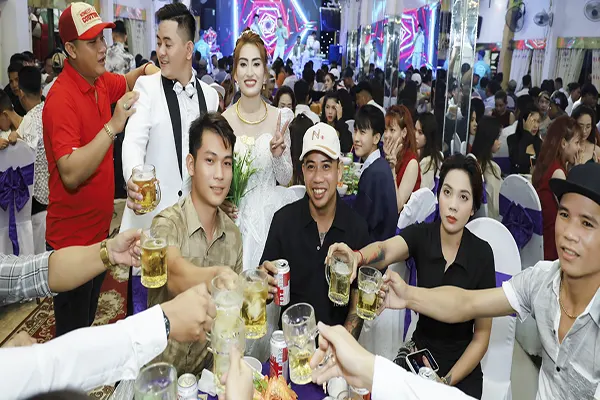 tổ chức tiệc cưới tại Đông Hà